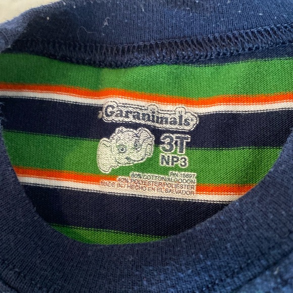 2 long sleeve stripped shirts. Size 3t - Picture 3 of 7